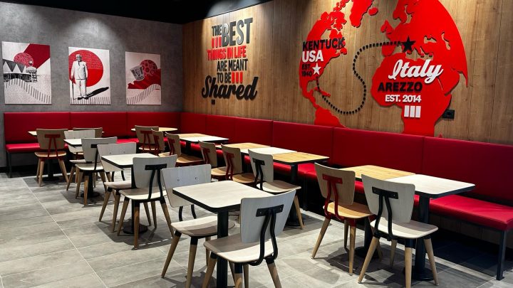 KFC: “manita” con l’apertura a Arezzo del quinto ristorante in Toscana